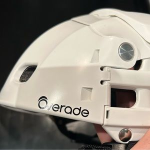 Helmet Overade folding white bike helmet - used